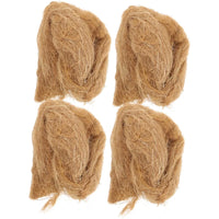 Natural Jute Silk Fire Starters | Lightweight Emergency Fire Igniter