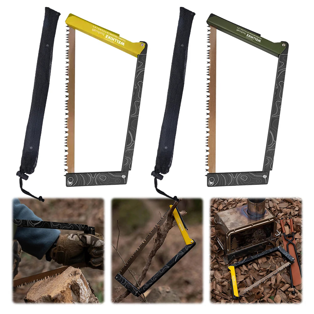 Folding Saw with Storage Bag | Multifunctional Camping Handsaw