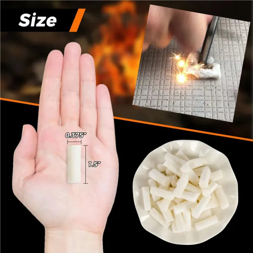 Outdoor Flammable Cotton Core | Mini Fire Starter