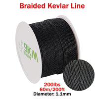 9KM Kevlar Cord |High Strength, Flame-Resistant, Braided Outdoor Line