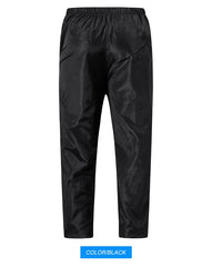 JNLN Men Women Waterproof Hiking Pants Camping Trekking Climbing Rain Pants Unisex Outdoor Sports Quick Dry Mountain Trousers