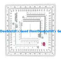 R9UF MGRS Coordinate Scale Ruler | Map Reading & Land Navigation