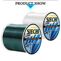 SIECHI Fluorocarbon Fishing Line | 500M / 1000M Strong Sinking Carp Line