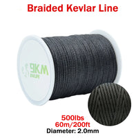9KM Kevlar Cord |High Strength, Flame-Resistant, Braided Outdoor Line