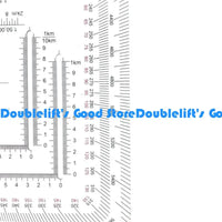 R9UF MGRS Coordinate Scale Ruler | Map Reading & Land Navigation