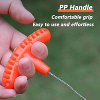 Outdoor Survival Wire Saw | Steel Rope Cutting Tool