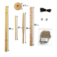 Bow Drill Kit Fire Starter | Primitive Wood Survival Tool