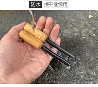 Windproof Waterproof Flint Fire Starter | Outdoor Survival Fire Stick