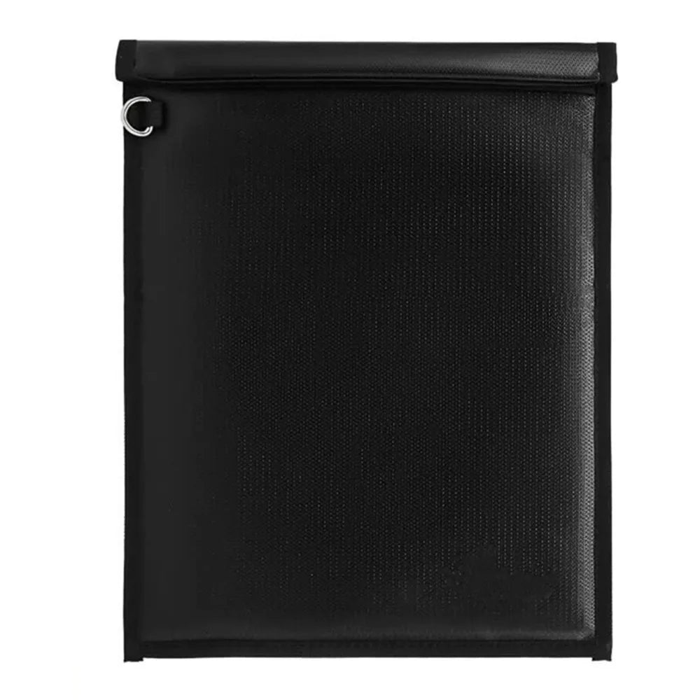 Signal Blocking Faraday Bag Retardant EMF Protection Shielding Pouch Black Anti-tracking Cell Phone Blocker Phone