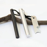 Outdoor Survival Fire Starter | Magnesium Flint Rod Kit