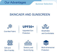 JNLN Men Women Waterproof Hiking Jacket Quick Dry Sun Protection Windbreaker Unisex Camping Climbing Outdoor Sports Rain Coat