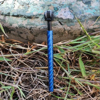 3K Carbon Fiber Handle Outdoor Emergency Survival Camping Roller Flint High Purity Portable Lightweight Fire Stick Equipment