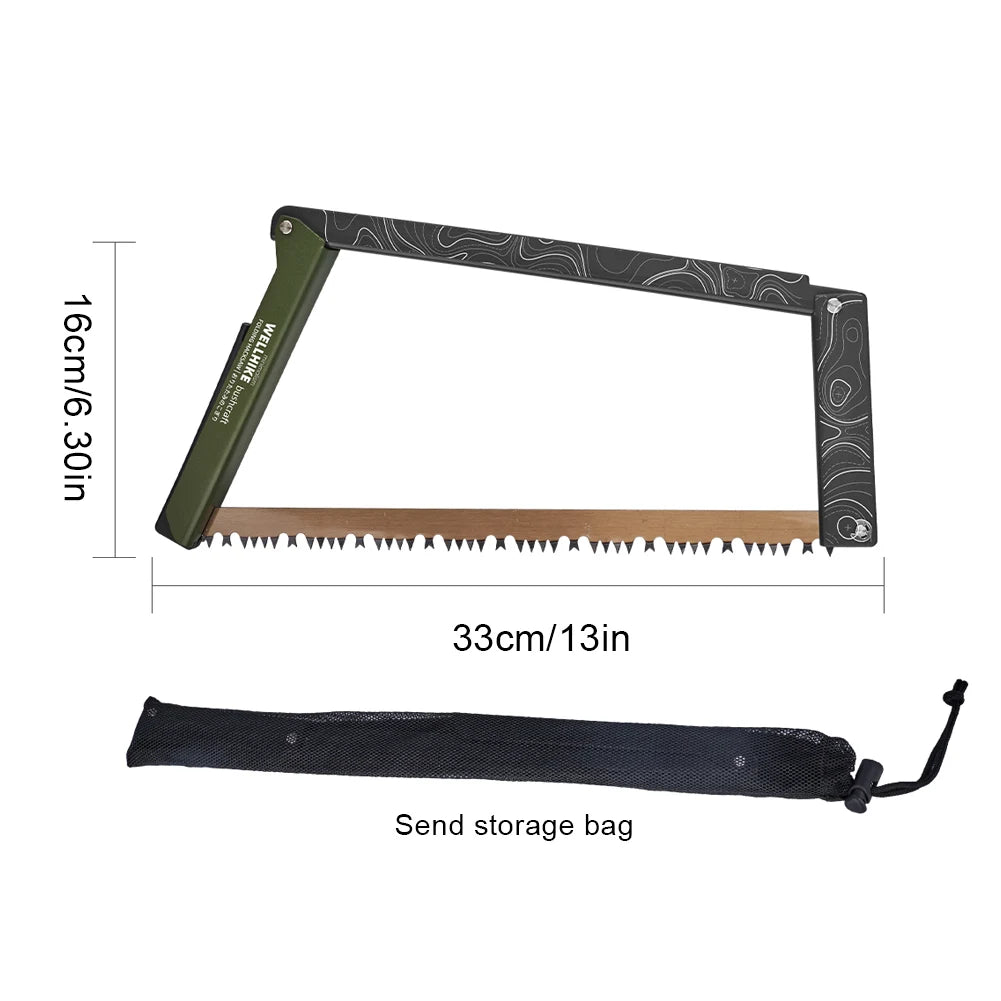 Folding Saw with Storage Bag | Multifunctional Camping Handsaw