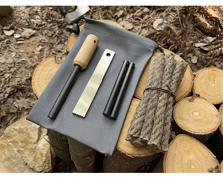 Windproof Waterproof Flint Fire Starter | Outdoor Survival Fire Stick
