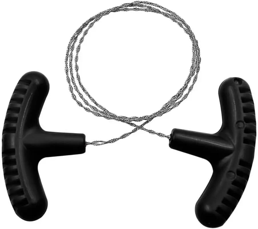 Outdoor Survival Wire Saw | Steel Rope Cutting Tool