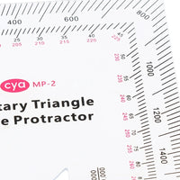 Military MGRS Map Coordinate Scale Protractor | Land Navigation Tool