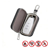 Car Key Signal Blocker Case | Faraday Cage RFID Blocking Fob Pouch