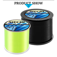 SIECHI Fluorocarbon Fishing Line | 500M / 1000M Strong Sinking Carp Line