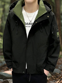 Men’s Waterproof Softshell Jacket | Lightweight Hooded Coat