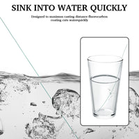 SIECHI Fluorocarbon Fishing Line | 500M / 1000M Strong Sinking Carp Line