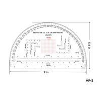 Military Map Protractor Coordinate Scale Ruler | Navigation Tool