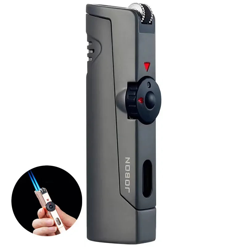 4-Flame Jet Torch Windproof Cigar Lighter | Metal Butane Lighter