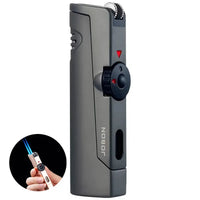 4-Flame Jet Torch Windproof Cigar Lighter | Metal Butane Lighter