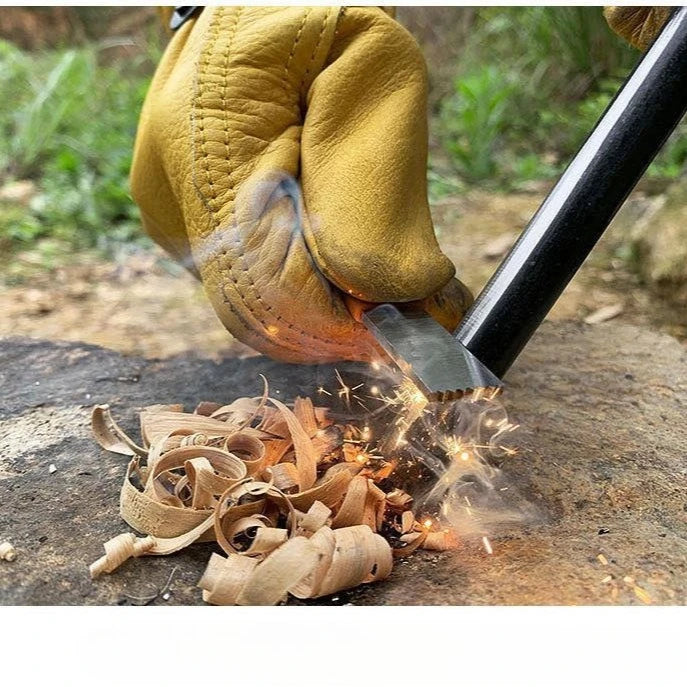 Magnesium Fire Starter Kit | Flint & Ferro Rod Survival Fire Tool