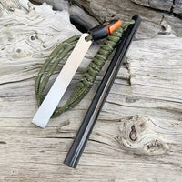 10x150mm Outdoor Flint Magnesium Fire Starter | EDC Survival Kit with Scraper & Whistle