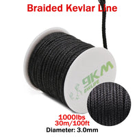 9KM Kevlar Cord |High Strength, Flame-Resistant, Braided Outdoor Line
