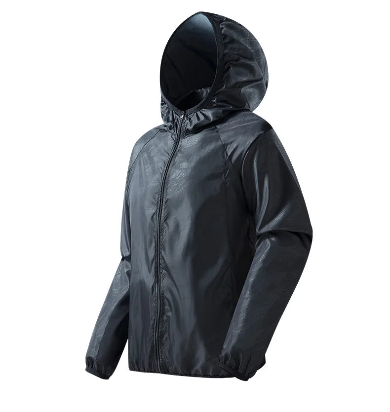 Unisex Waterproof Hiking Jacket | Quick-Dry Windbreaker