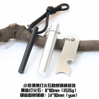 Outdoor Survival Fire Starter | Magnesium Flint Rod Kit