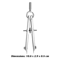 Drafting Compass | Metal Geometry Drawing Tool