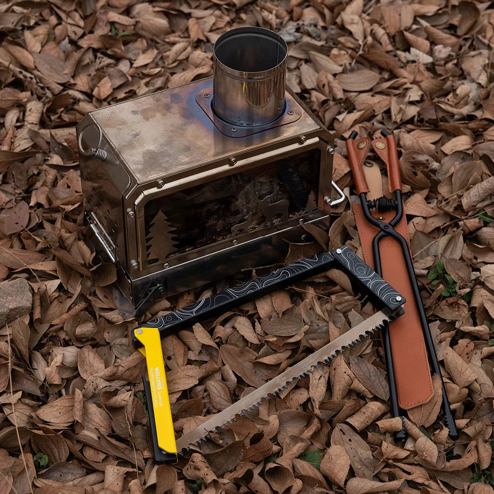 Folding Saw with Storage Bag | Multifunctional Camping Handsaw