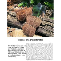 Outdoor Solar Fire Starter Card | Fresnel Lens Survival Tool