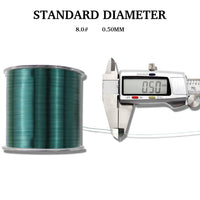 SIECHI Fluorocarbon Fishing Line | 500M / 1000M Strong Sinking Carp Line