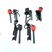 Fire Starter Magnesium Rod with Bottle Opener | Flint Steel Survival Tool