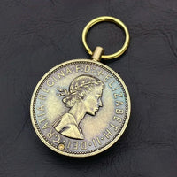 Retro Coin Kerosene Torch Lighter | Mini Portable Keychain Cigarette Lighter