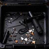 Fire Steel Magnesium Rod | Spark Steel with Chain & Compass