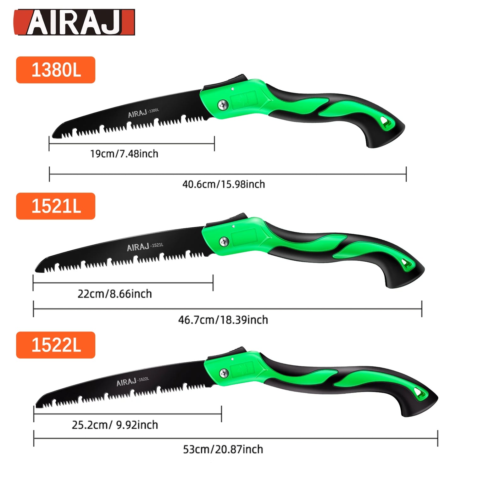 AIRAJ Multifunctional Folding Saw | Woodworking & Outdoor Cutting Tool