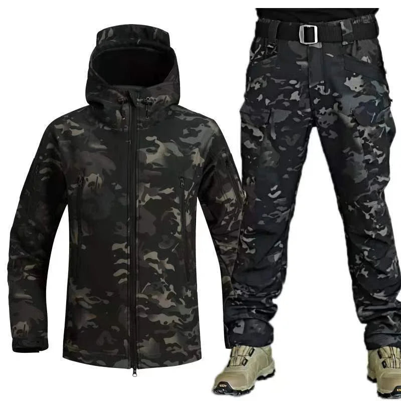 Men’s Tactical Jacket & Pant Suit | Waterproof Combat Uniform