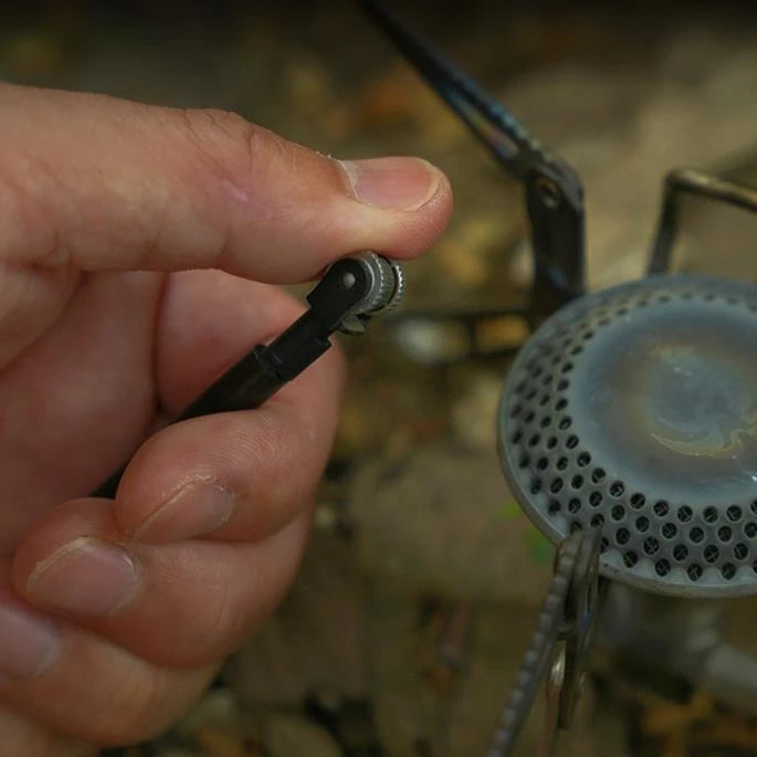 3K Carbon Fiber Handle Outdoor Emergency Survival Camping Roller Flint High Purity Portable Lightweight Fire Stick Equipment