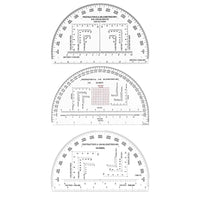 Military Map Protractor Coordinate Scale Ruler | Navigation Tool