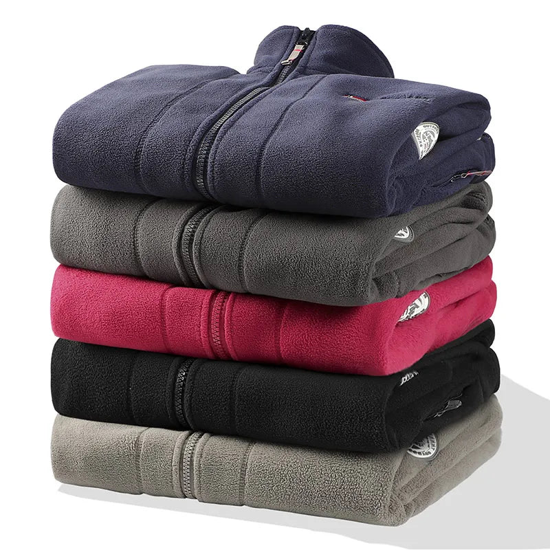 Men’s Polar Fleece Jacket | Windbreaker Winter Coat