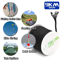 9KM DWLIFE Kevlar Cord | High-Strength Braided Rope