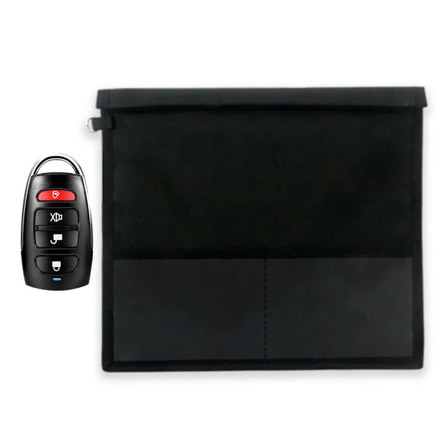 Signal Blocking Bag Mobile Phone Anti-radiation Faraday Cage Pouch Car Key Radiation Protection Storage Bag