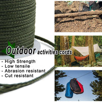 Kevlar Line 1.1–2.3mm | Braided Outdoor Cord for Camping, Hiking and Hammocks