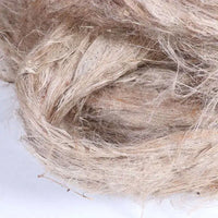 Natural Jute Silk Fire Starters | Lightweight Emergency Fire Igniter