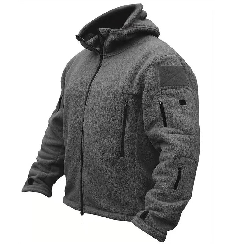 Men’s Winter Tactical Jacket | Polar Fleece & Military Coat