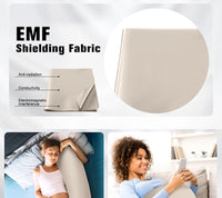 Faraday 5G Shield Fabric EMF EMI RF RFID Shielding Anti Radiation Electromagnetic RFID Blocking Material Blocks SignalsЗащитная